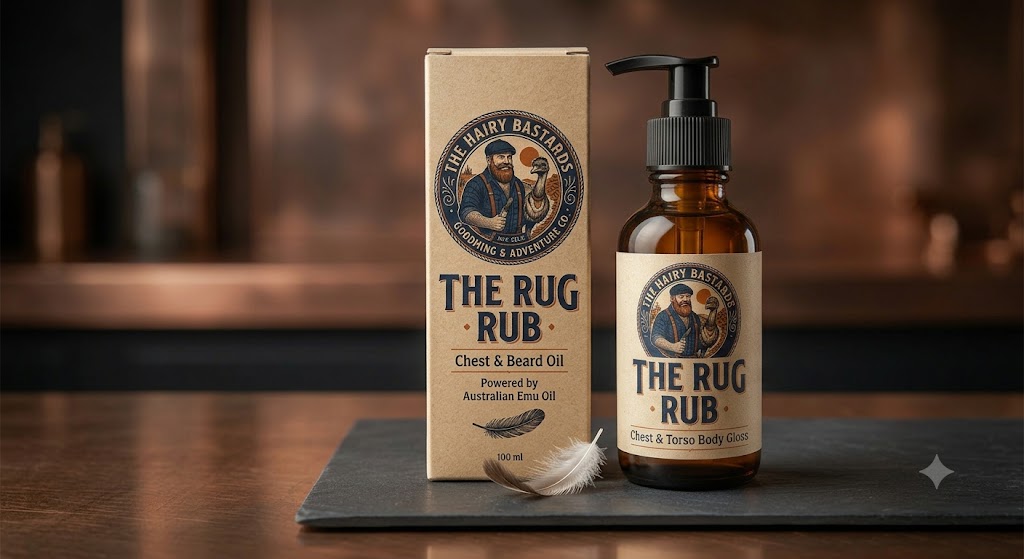 The Rug Rub — Chest & Torso Body Gloss